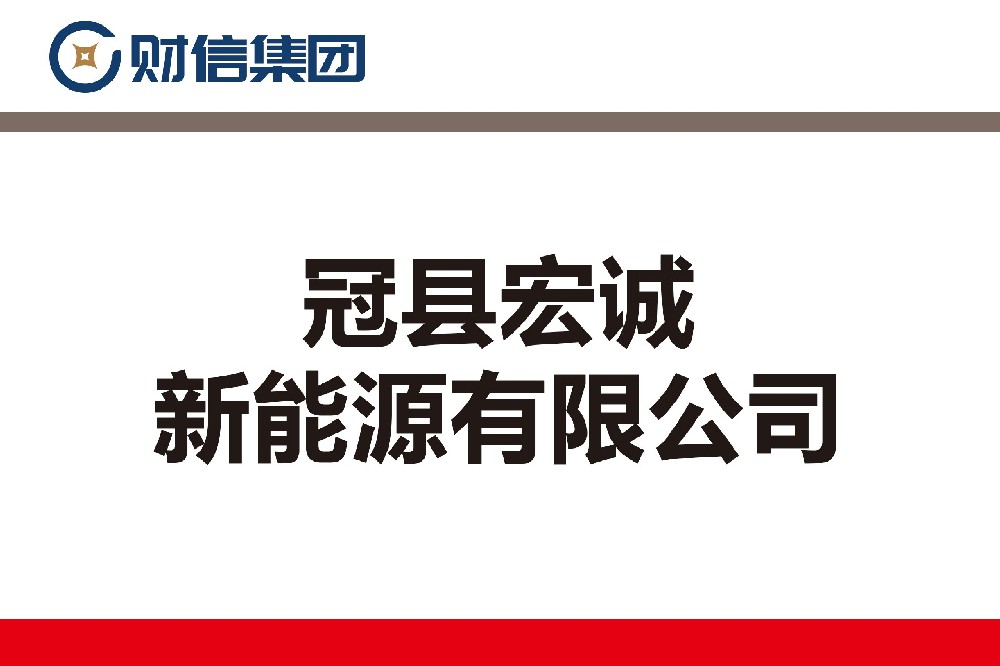 冠县宏诚新能源有限公司