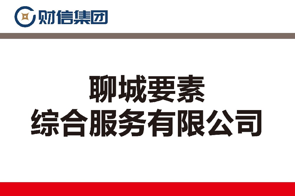 聊城要素综合服务有限公司
